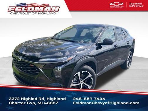 Mosaic Black Metallic 2024 Chevrolet Trax 1RS