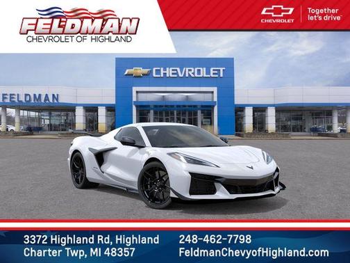 Arctic White 2026 Chevrolet Corvette Z06