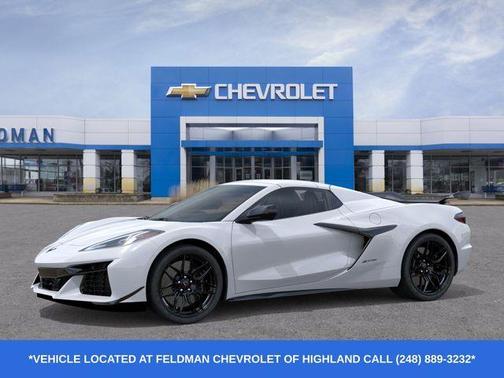 Arctic White 2026 Chevrolet Corvette Z06
