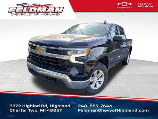 Black 2022 Chevrolet Silverado 1500 LT