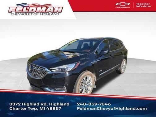 Ebony Twilight Metallic 2019 Buick Enclave Avenir