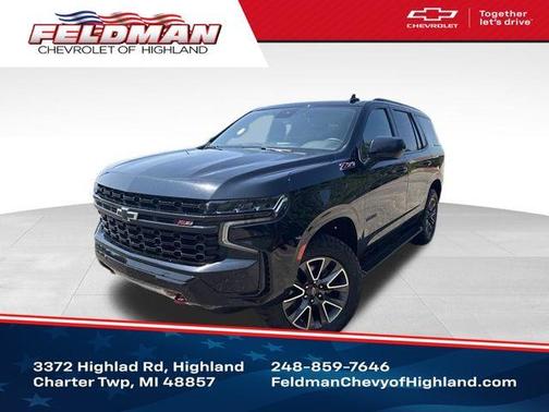 Black 2023 Chevrolet Tahoe Z71