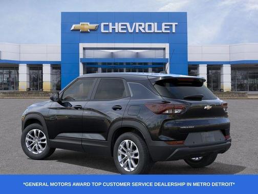 Mosaic Black Metallic 2026 Chevrolet Trailblazer LS