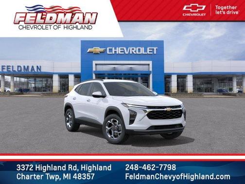 Summit White 2026 Chevrolet Trax LT