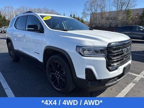 White 2022 GMC Acadia SLE