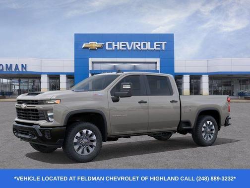White Sand 2026 Chevrolet Silverado 2500 Custom