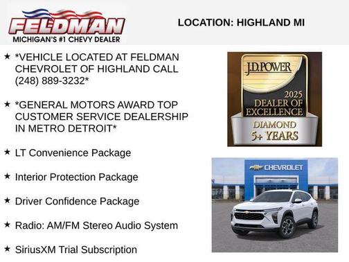 Summit White 2026 Chevrolet Trax LT