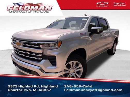Silver Ice Metallic 2022 Chevrolet Silverado 1500 LTZ