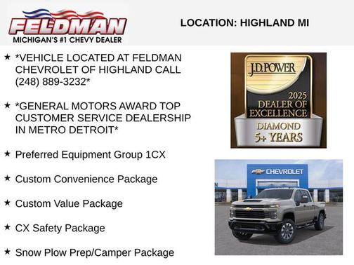 White Sand 2026 Chevrolet Silverado 2500 Custom