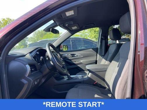 Black Cherry Metallic 2023 Chevrolet Traverse LT Cloth