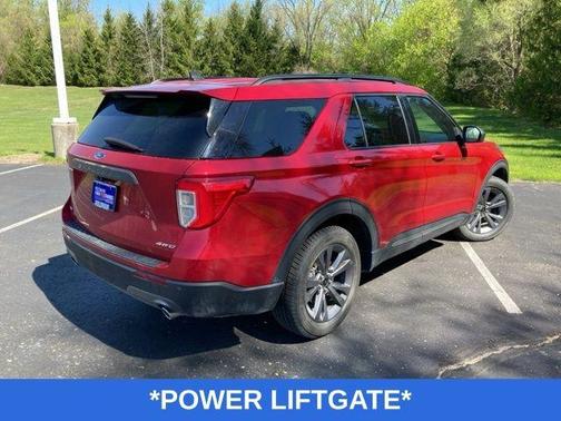 Red Metallic 2021 Ford Explorer XLT