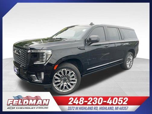 Onyx Black 2023 GMC Yukon XL Denali Ultimate