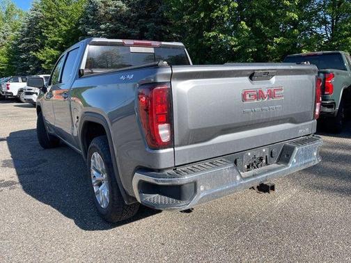 Satin Steel Metallic 2021 GMC Sierra 1500 SLE