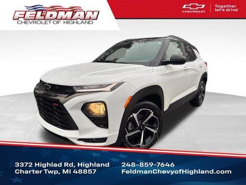 Summit White 2023 Chevrolet Trailblazer RS