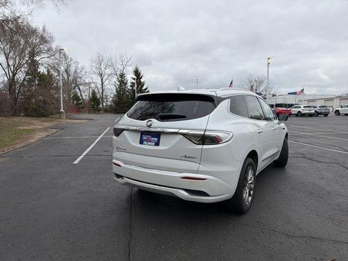 White Frost Tri-Coat 2022 Buick Enclave Avenir