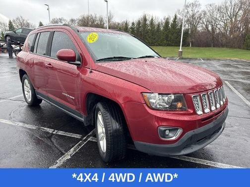 Deep Cherry Red Crystal Pearlcoat 2015 Jeep Compass Sport