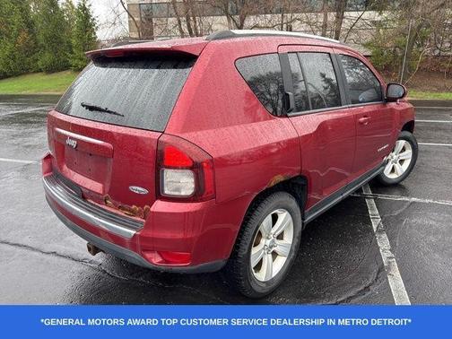 Deep Cherry Red Crystal Pearlcoat 2015 Jeep Compass Sport