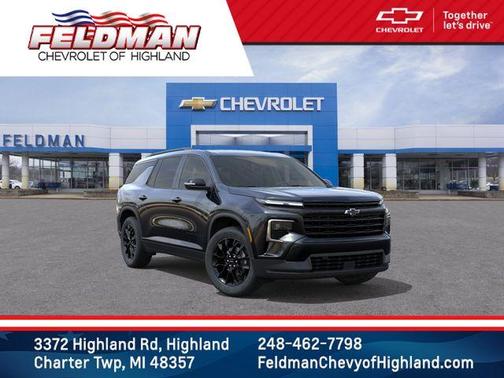 Mosaic Black Metallic 2026 Chevrolet Traverse LT