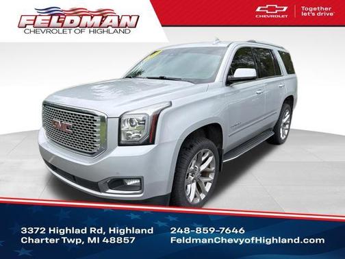 Quicksilver Metallic 2017 GMC Yukon Denali
