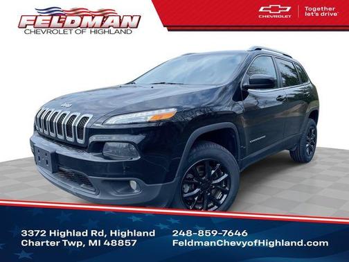 Diamond Black 2018 Jeep Cherokee Latitude
