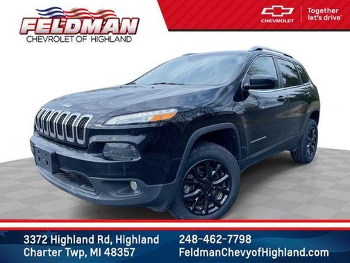 Diamond Black 2018 Jeep Cherokee Latitude