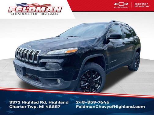 Diamond Black 2018 Jeep Cherokee Latitude