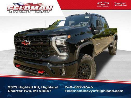 Black 2024 Chevrolet Silverado 2500 ZR2