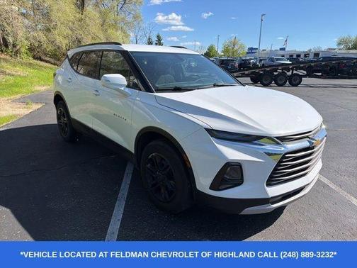 Summit White 2020 Chevrolet Blazer 2LT
