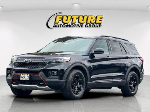AGATE BLACK METALLIC 2023 Ford Explorer TIMBERLINE