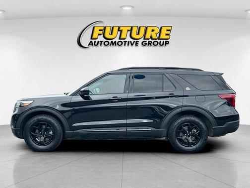 AGATE BLACK METALLIC 2023 Ford Explorer TIMBERLINE