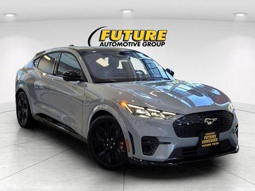 Glacier Gray Metallic 2025 Ford Mustang Mach-E GT