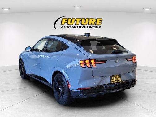 Glacier Gray Metallic 2025 Ford Mustang Mach-E GT