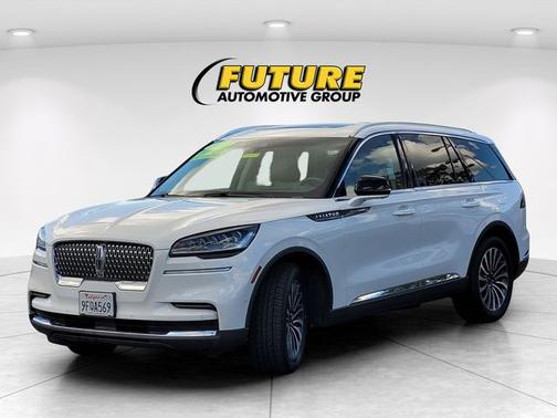 PRISTINE WHITE MET 3C 2023 Lincoln Aviator RESERVE
