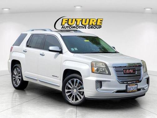 White Frost Tri-Coat 2017 GMC Terrain Denali