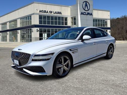 Uyuni White 2023 Genesis G80 3.5T Sport AWD