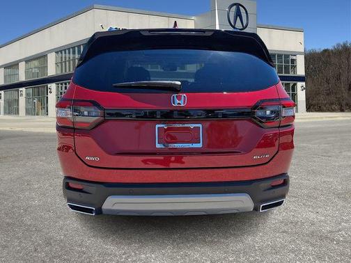 Radiant Red 2025 Honda Pilot Elite