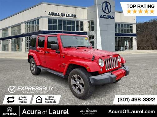 2016 Jeep Wrangler Unlimited Sahara