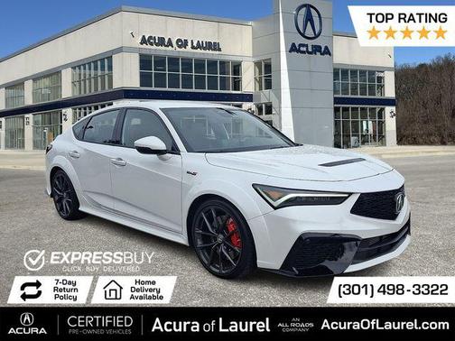 Platinum White 2025 Acura Integra Type S