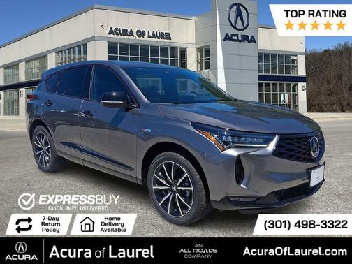 Liquid Carbon Metallic 2026 Acura RDX A-Spec Advance Package