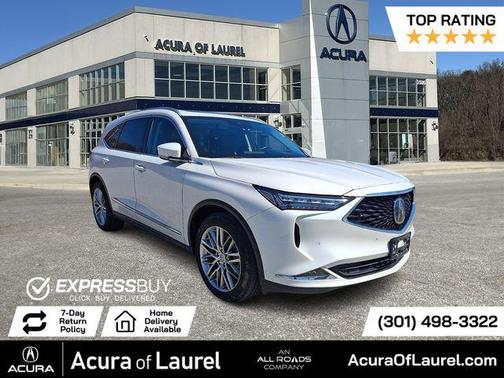 Platinum White Pearl 2024 Acura MDX Advance Package