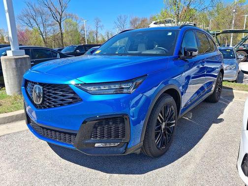Double Apex Blue Pearl 2026 Acura MDX A-SPEC Advance Package