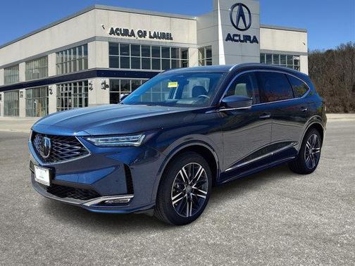 Canyon River Blue Metallic 2026 Acura MDX Advance Package