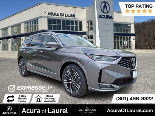 Liquid Carbon Metallic 2026 Acura MDX Advance Package