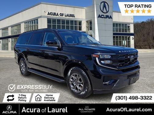 Agate Black Metallic 2025 Ford Expedition Max Active 4x4