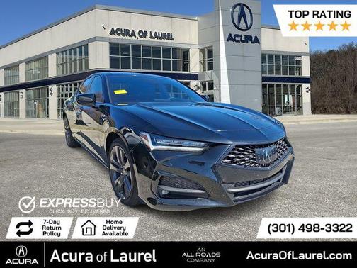 Black Pearl 2023 Acura TLX A-Spec