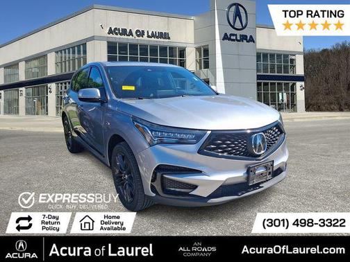 Lunar Silver Metallic 2020 Acura RDX A-Spec