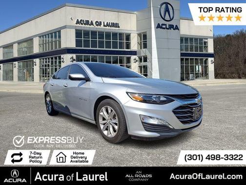 Silver Ice Metallic 2021 Chevrolet Malibu FWD LT