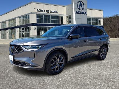 Liquid Carbon Metallic 2023 Acura MDX A-SPEC