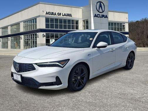 Platinum White Pearl 2024 Acura Integra A-SPEC