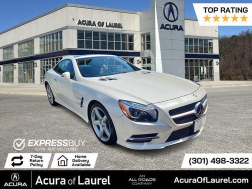 Diamond White 2016 Mercedes-Benz SL-Class SL 400